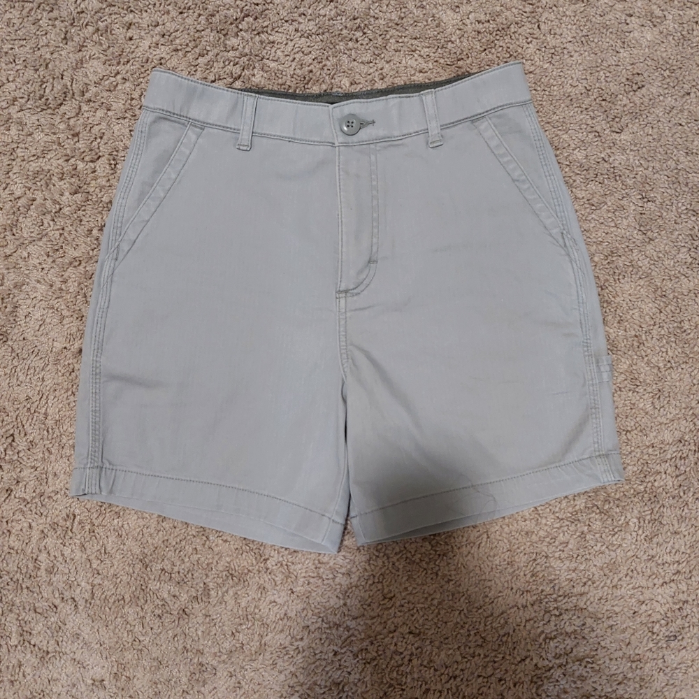 Lee's Grey high rise shorts